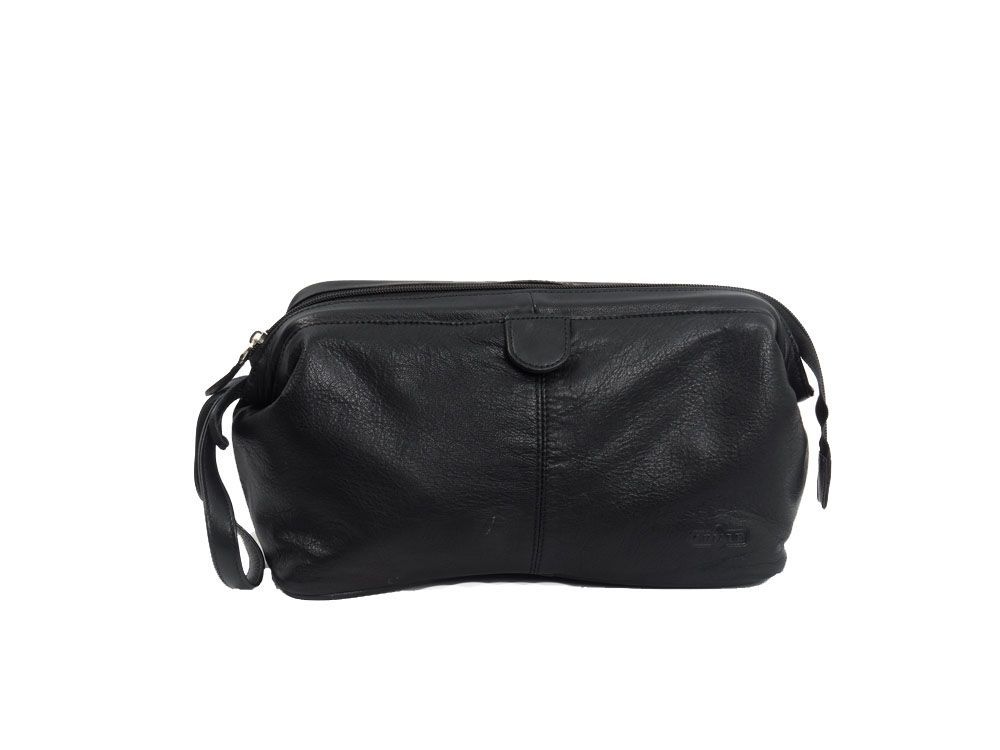 SAC A COSMETIQUE - CR 2870 BLK - Cuirs Criale