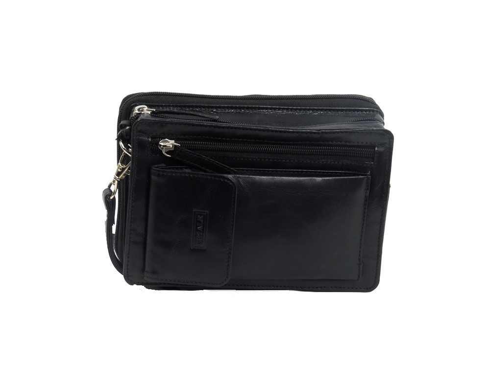 SAC A MAIN - CR 2888 BLK - Cuirs Criale
