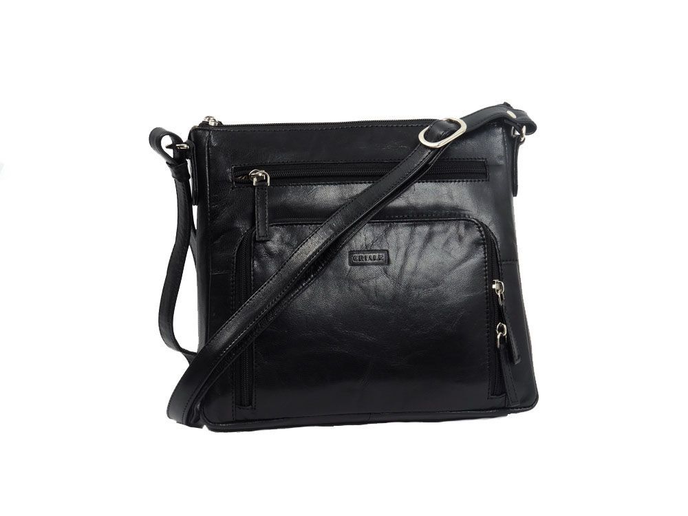 SAC A MAIN - CR 33069 BLK - Cuirs Criale