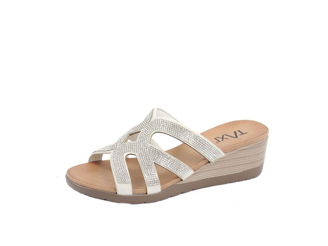 SANDALES CHIC - DEBBIE 02 WHT - Taxi