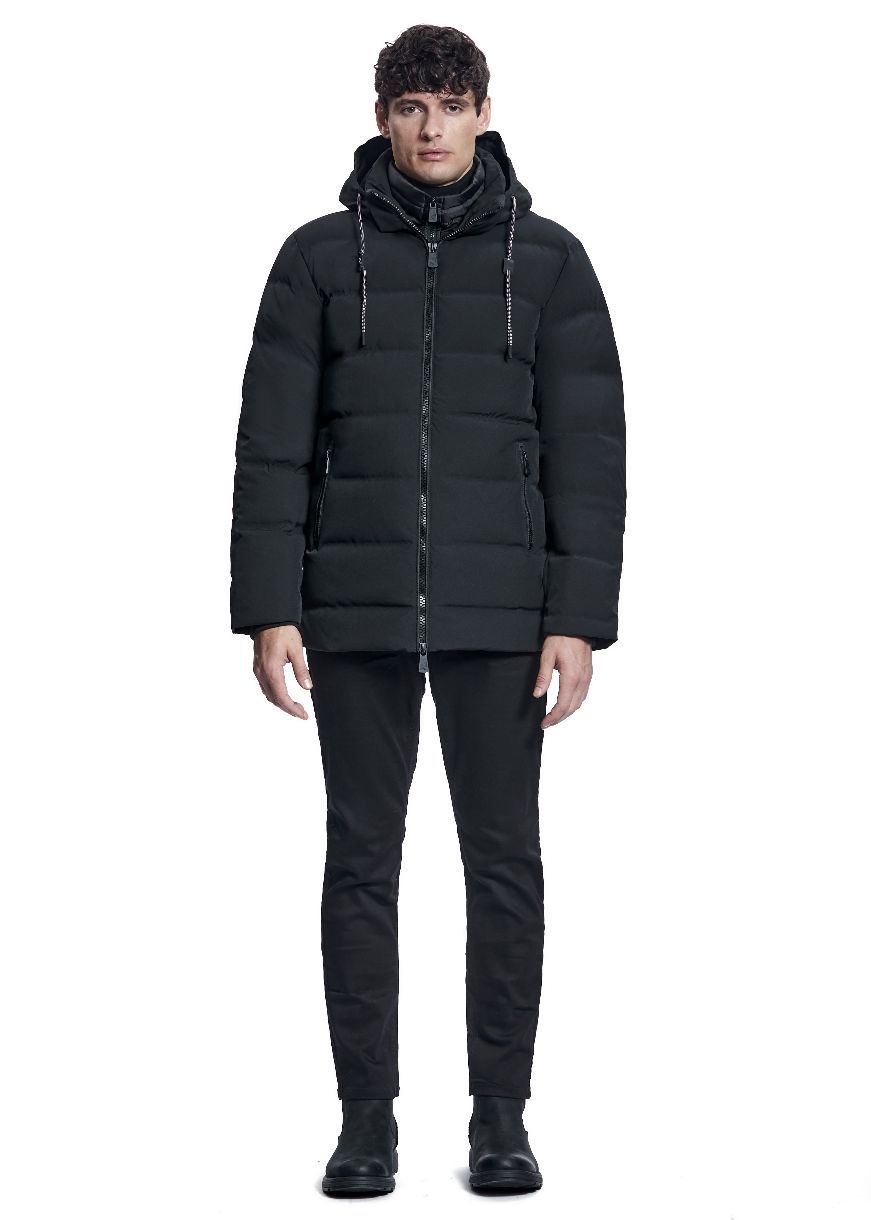 MANTEAU HOMME - DIXON BLK - OOKPIK