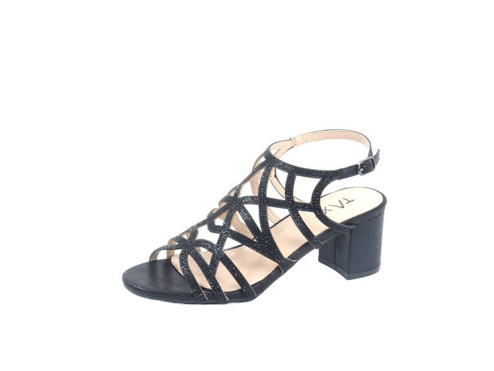 SANDALES CHIC - MACY 01 BLK - Taxi