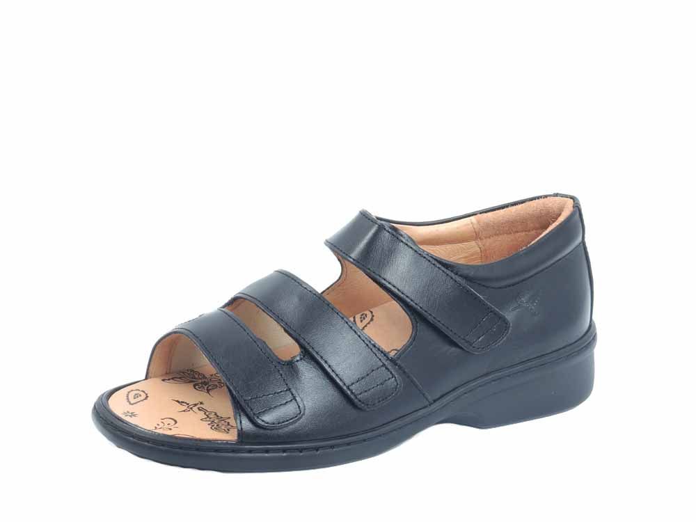 SANDALES TOUT ALLER - ND 2278 BLK - Porto-Fino