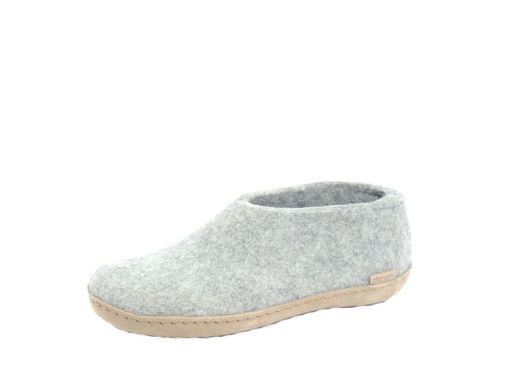 PANTOUFLES - SHOE GREY - Glerups